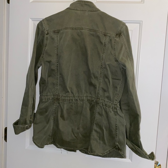 Lucky Brand Olive Green Army Jacket - Picture 3 of 4